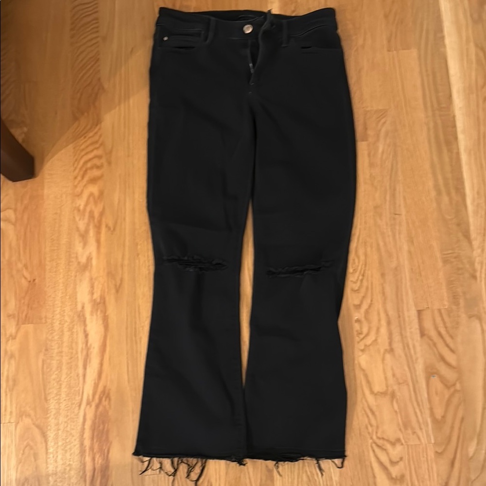 Joe's Jeans Black Ankle & Cropped Jeans